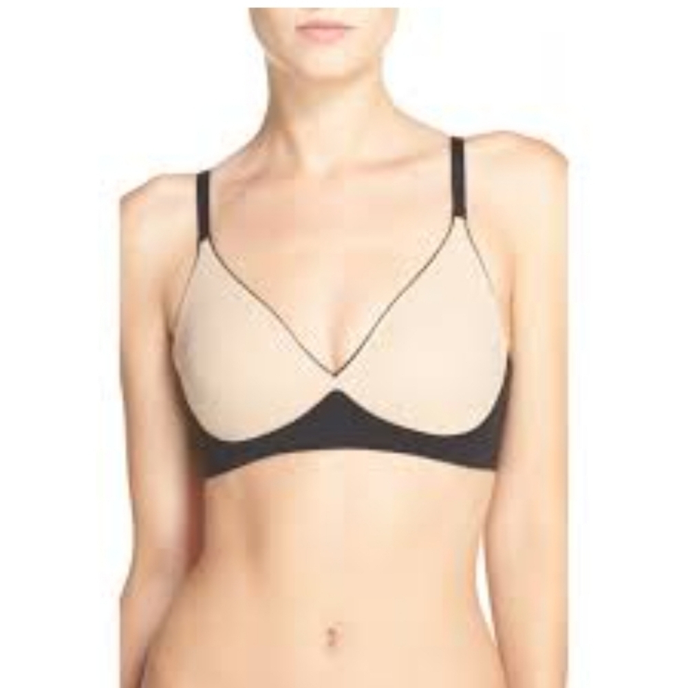 SPANX Black and Tan Bra